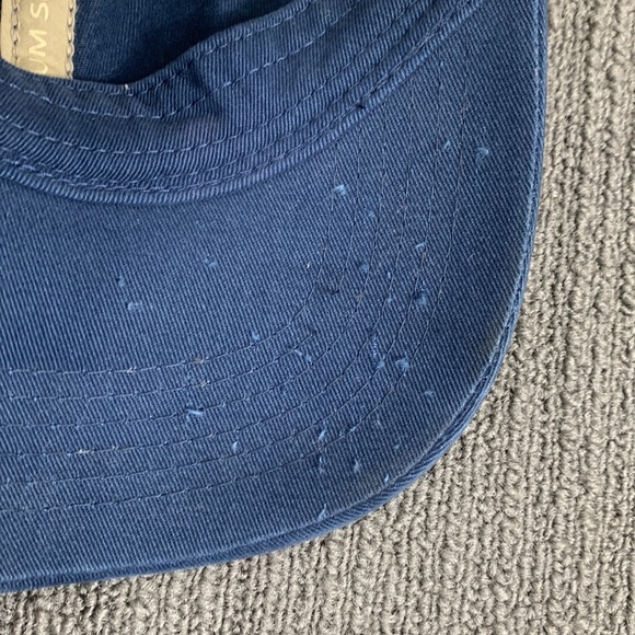 Platinum Series by Outdoor Cap Baseball Hat Unisex OSFA Two Tone Navy Tan - Picture 12 of 15